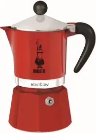 Rainbow kotyogós kávéfőző 3 adag, piros (4962)